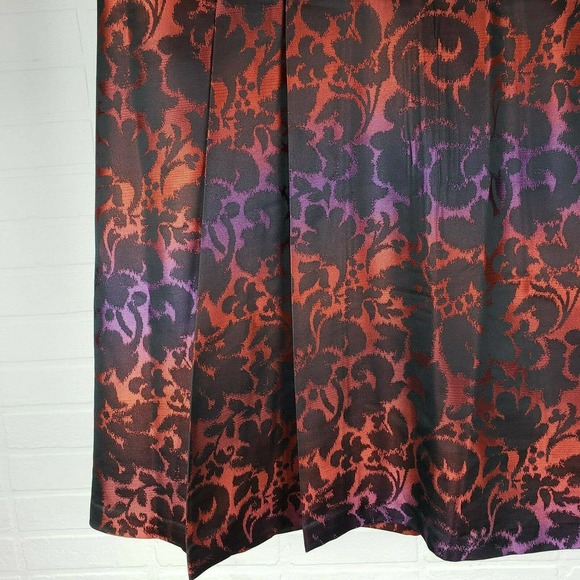 Lane Bryant Skirt Floral Ombre Size 28 Plus Size - Picture 3 of 7